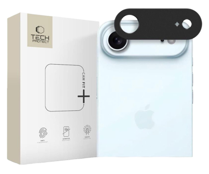 Szkło i folia ochronna Tech-Protect Camalloy Fit+ do Iphone 17 Air Black